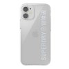 SuperDry Snap iPhone 12 mini Clear Casesrebrny/silver 42590
